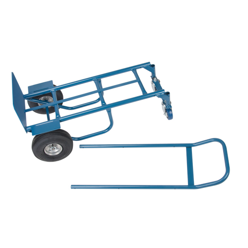 Convertible Deluxe Hand Truck, Steel, 800 lbs. Capacity Haskins Industrial Inc.