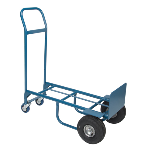 Convertible Deluxe Hand Truck, Steel, 800 lbs. Capacity Haskins Industrial Inc.