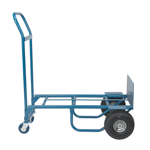 Convertible Deluxe Hand Truck, Steel, 800 lbs. Capacity Haskins Industrial Inc.