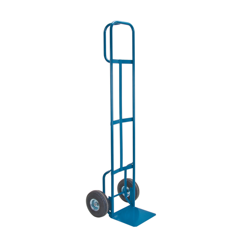 Deluxe Hi-Boy Hand Truck, P-Handle Handle, Steel, 72" Height, 700 lbs. Capacity Haskins Industrial Inc.