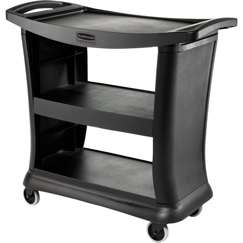 Executive Service Cart, 3 Tiers, 20" x 38" x 39", 300 lbs. Capacity Haskins Industrial Inc.