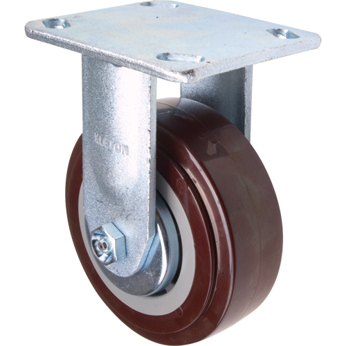 Roulette, Fixe, 5" (127 mm), Polyur&eacute;thane, 650 lb (294 kg) Haskins Industrial Inc.