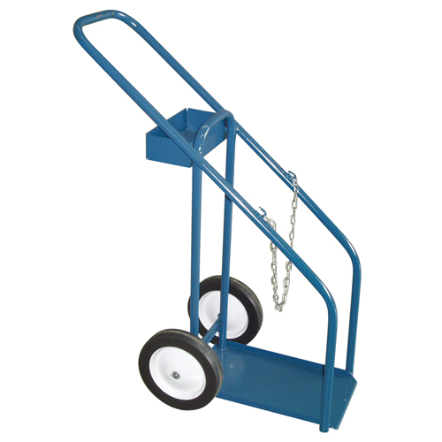 Chariots pour bouteilles de gaz, Roues Semi-pneumatique, Base de , 1000 lb Haskins Industrial Inc.