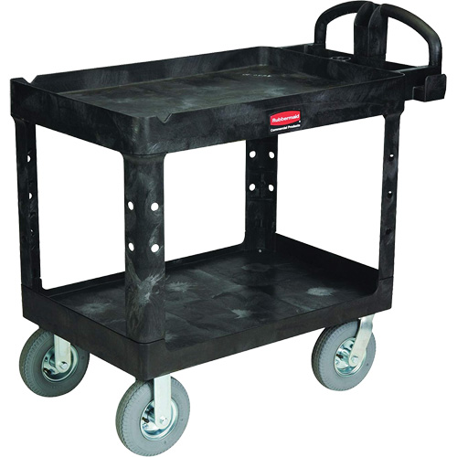 Chariot utilitaire robuste, 2 tiers, 25-1/4" x 37-1/8 x 36-3/8", Capacit&eacute; 500 lb Haskins Industrial Inc.