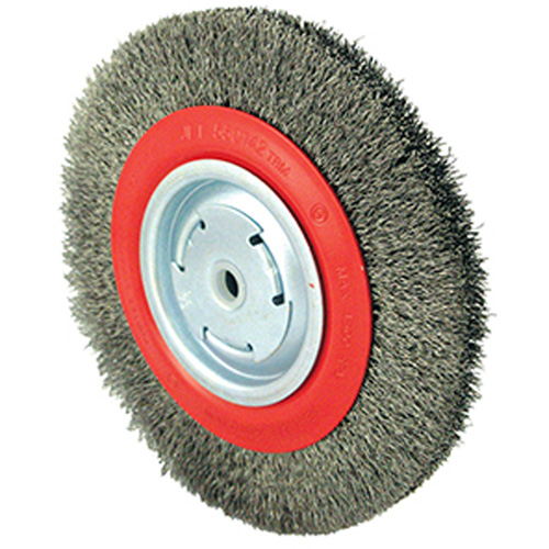 101G-2M Disque &agrave; fils moyens, 8" dia., Fils 0,014", Arbre 1/2" - 2" Haskins Industrial Inc.