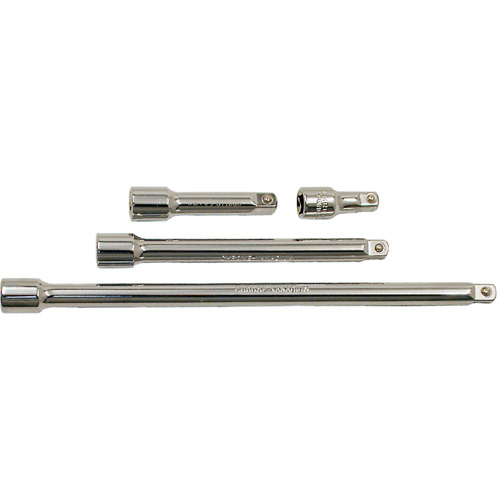 Extension Bar Set, 3/8" Drive, Chrome Finish, 4 Pcs Haskins Industrial Inc.