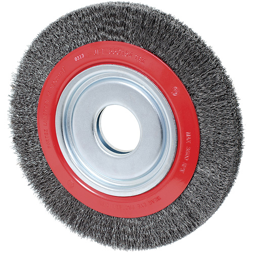 Disque &agrave; fils cr&ecirc;p&eacute;s, 10" dia., Fils 0,014", Arbre 2" Haskins Industrial Inc.