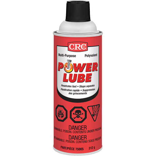 Power Lube Multi-Purpose Lubricant, Aerosol Can Haskins Industrial Inc.