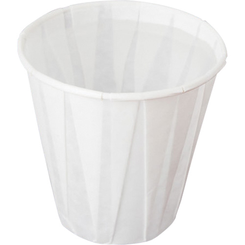 Gobelet pliss&eacute;, Papier, 5 oz, Blanc Haskins Industrial Inc.