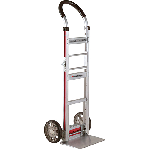 Folding Hand Trucks, Aluminum, 500 lbs. Capacity Haskins Industrial Inc.