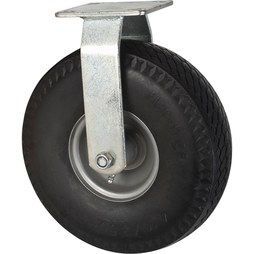 Roulettes anticrevaisons, Fixe, 10" (254 mm), Anticrevaison, 300 lb (136 kg) Haskins Industrial Inc.