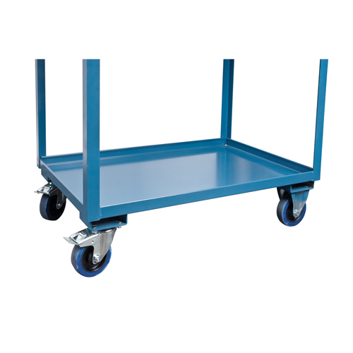 Chariots de service mobiles, 2 Tiers, 24" la x 57" h x 40" p, Capacit&eacute; 1200 lb Haskins Industrial Inc.
