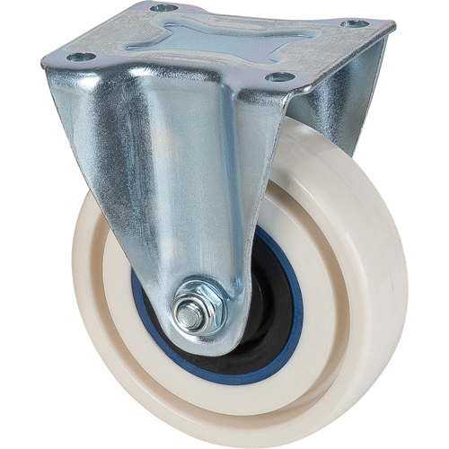 Sandwich Casters, Rigid, 5" (127 mm), Nylon, 440 lbs. (199.58 kg.) Haskins Industrial Inc.