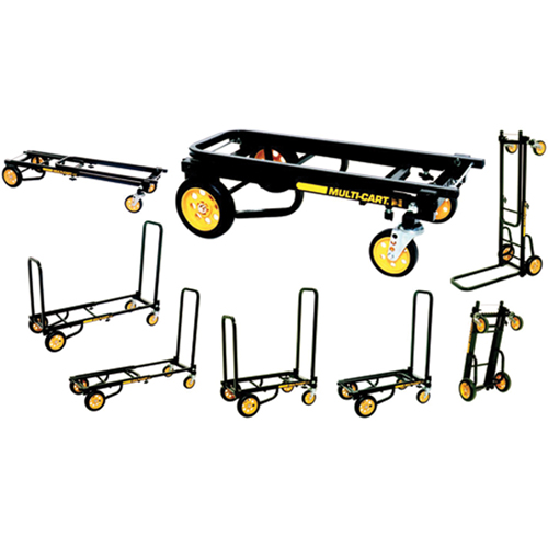 RockNRoller&reg; Multi-Cart&reg; 8-in-1 Equipment Transporter - Micro, Steel, 350 lbs. Capacity Haskins Industrial Inc.