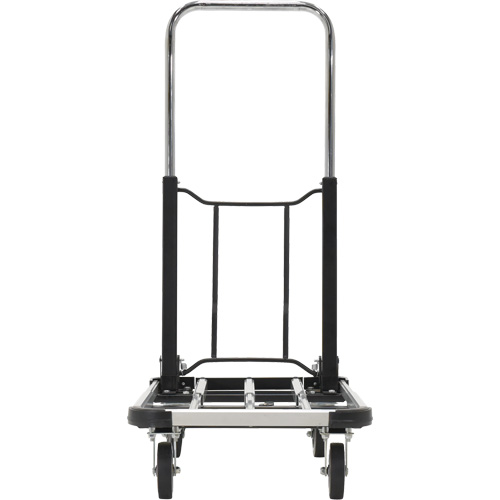 Fold-Up Platform Truck, Stainless Steel, 300 lbs., 28" L x 16" W, 33-1/2" High Haskins Industrial Inc.