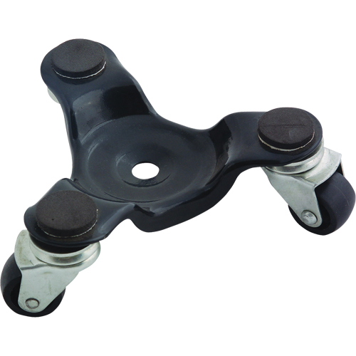 Socle roulant pour les pattes, Capacit&eacute; de 200 lb, Cadre en Acier, 2,45" h Haskins Industrial Inc.