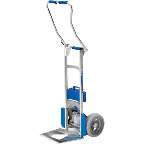 Liftkar&reg; Aluminum Stair Climbing Hand Truck, Aluminum Frame, 18" W x 61" H, 375 lbs. Capacity Haskins Industrial Inc.