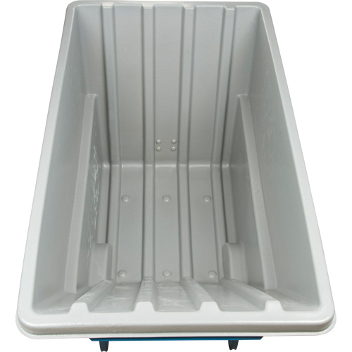 Tilt Truck, Polyethylene, 1.1 cu. yd., 1250 lbs. Load Capacity Haskins Industrial Inc.