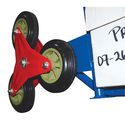 Stair Climbing Hand Truck, Steel Frame, 24" W x 45-3/4" H, 300 lbs. Capacity Haskins Industrial Inc.