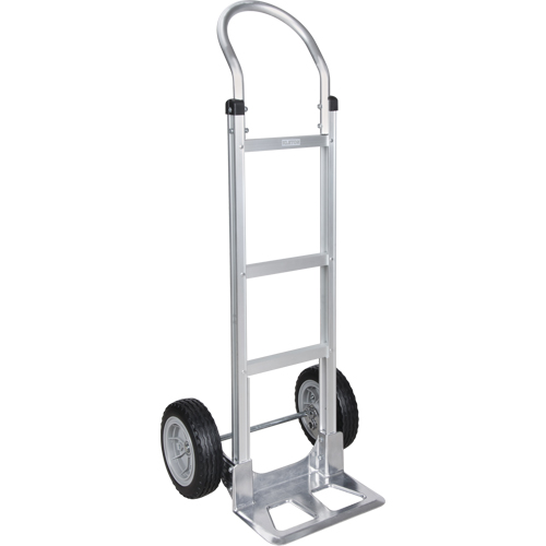 Knocked Down Hand Truck, Continuous Handle, Aluminum, 49-5/8" Height, 500 lbs. Capacity Haskins Industrial Inc.