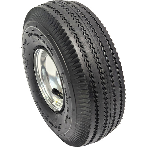 Replacement Pneumatic Tire for Hand Truck, 10" (254 mm), 350 lbs. Capacity Haskins Industrial Inc.