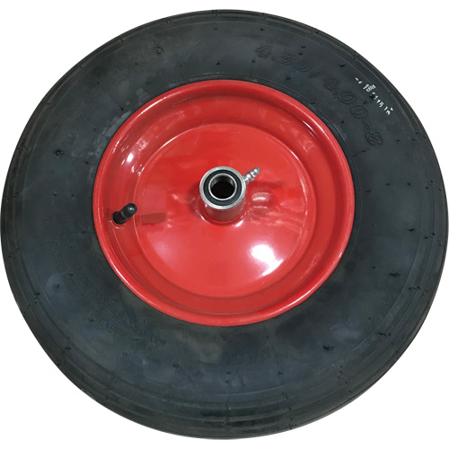 Roue pneumatique, 16" (406,4 mm), Capacit&eacute; de 575 lb (260 kg) Haskins Industrial Inc.
