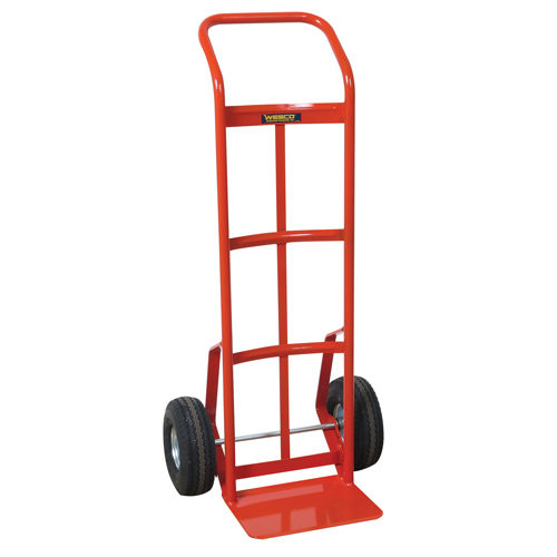 Industrial Duty Hand Truck - 126-P, Continuous Handle, Steel, 48" Height, 700 lbs. Capacity Haskins Industrial Inc.