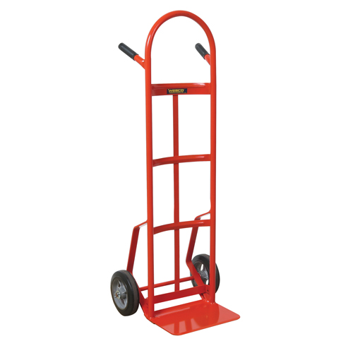 Hand Truck with Reinforced Noseplate - 146RN-HB, Combination Handle, Steel, 51" Height, 800 lbs. Capacity Haskins Industrial Inc.