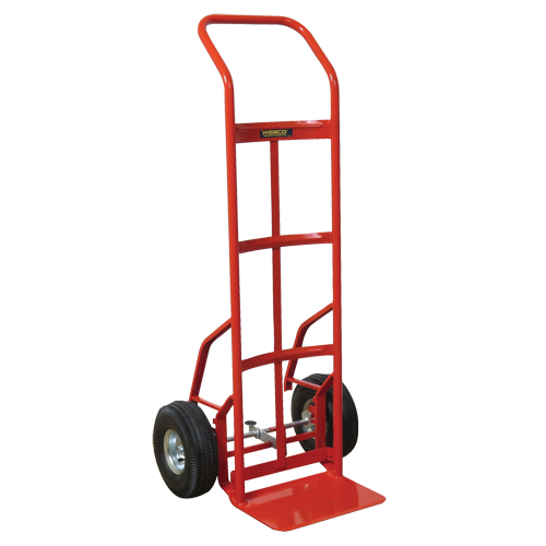 Touch-N-Tilt hand Truck - TNT56-PE, Continuous Handle, Steel, 50" Height, 600 lbs. Capacity Haskins Industrial Inc.