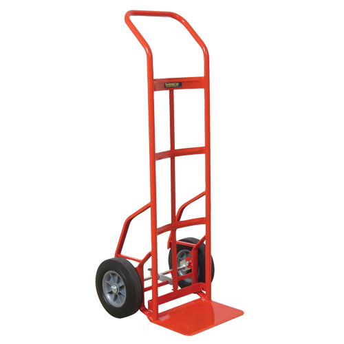 Touch-N-Tilt Hand Truck - TNT56-Z2 , Continuous Handle, Steel, 50" Height, 700 lbs. Capacity Haskins Industrial Inc.