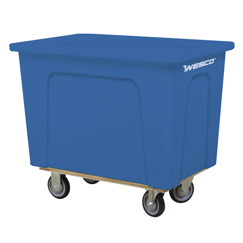 Box Truck, Polyethylene, 38" L x 28" W x 35" H, 15 cu. ft. Volume, 550 lbs. Capacity Haskins Industrial Inc.