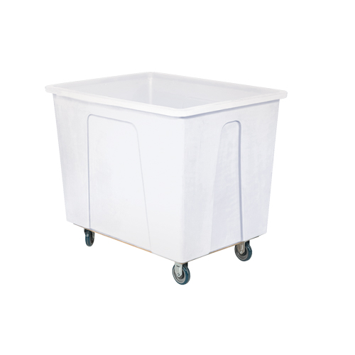 Box Truck, White Polyethylene, 46" L x 34" W x 40" H, 25 cu. Ft. Volume, 600 lbs. Capacity Haskins Industrial Inc.