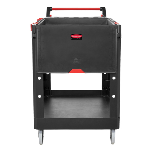 Heavy-Duty Adaptable Utility Cart, 2 Tiers, 25-1/5" x 36" x 51-1/2", 500 lbs. Capacity Haskins Industrial Inc.