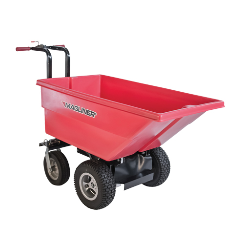 Motorized Tilt Truck, 6 pi³ Capacity, 40" H x 25" W x 56" D Haskins Industrial Inc.