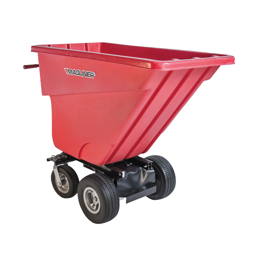 Motorized Tilt Truck, 13,5 pi³ Capacity, 45" H x 27" W x 68" D Haskins Industrial Inc.
