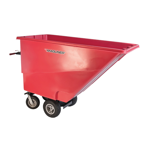 Motorized Tilt Truck, 27 pi³ Capacity, 51" H x 81" W x 33" D Haskins Industrial Inc.