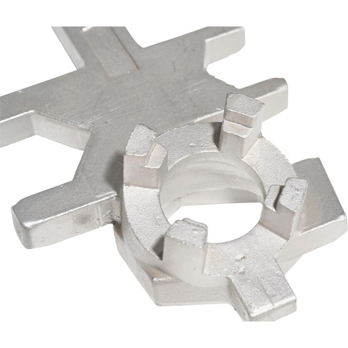 Cl&eacute; pour baril, Ouverture de 3/4"/2", Poign&eacute;e 9-1/2", Acier inoxydable Haskins Industrial Inc.