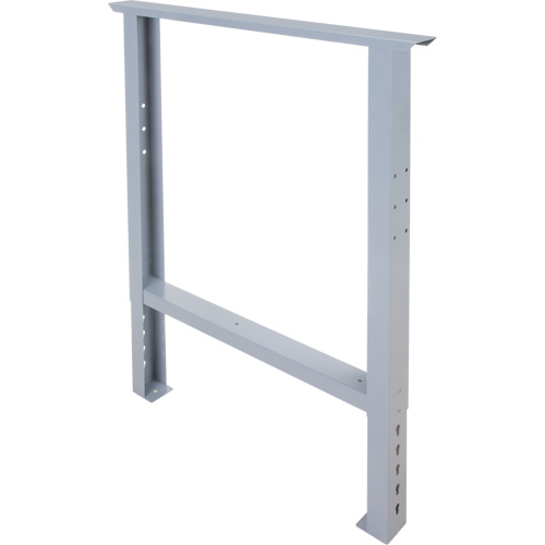 Pattes d'&eacute;tabli pour service industriel, Acier, 30" p x 34" h, Simple Haskins Industrial Inc.