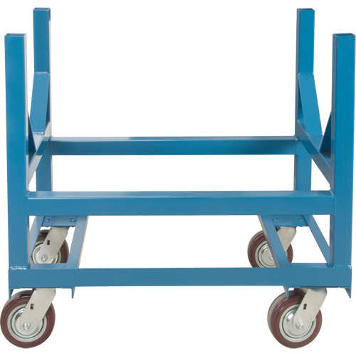 Pipe & Bar Cradle Truck, 48" L x 24" W x 34" H, 2500 lbs. Capacity, Polyurethane Wheels Haskins Industrial Inc.