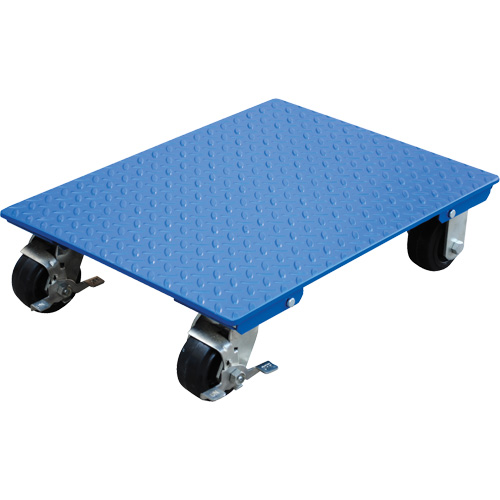 Steel Plate Dolly, 24" W x 30" D x 6" H, 1200 lbs. Capacity Haskins Industrial Inc.