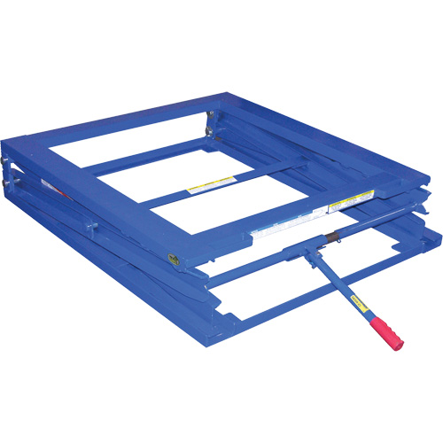 Adjustable Pallet Stand, 42-1/2" L x 40" W, 5000 lbs. Cap. Haskins Industrial Inc.