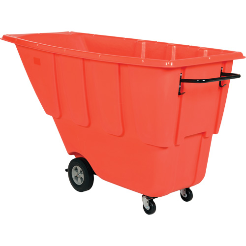 Tilt Truck, Polyethylene, 0.5 cu. yd., 450 lbs. Load Capacity Haskins Industrial Inc.