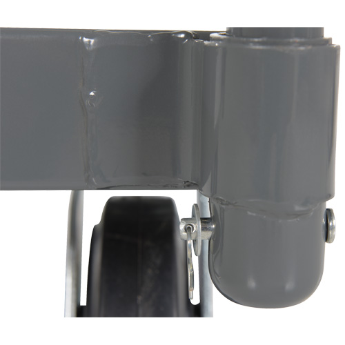 Chariot &agrave; plateforme, 48" lo x 24" la x Capacit&eacute; 2000 lb, Roues en Caoutchouc Haskins Industrial Inc.