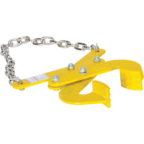 Extracteur de palette &agrave; ciseaux doubles, 25 lb Poids, 4" Ouverture des m&acirc;choires, 5000 lb Capacit&eacute; de tirage, 2-3/4" Hauteur de la m&acirc;choire Haskins Industrial Inc.