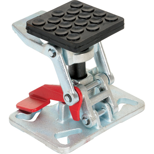 Verrou de plancher &agrave; hauteur ajustable pour service intense, 8" Hauteur rallong&eacute;e, 5-1/2" Hauteur r&eacute;tract&eacute;e, Acier Haskins Industrial Inc.