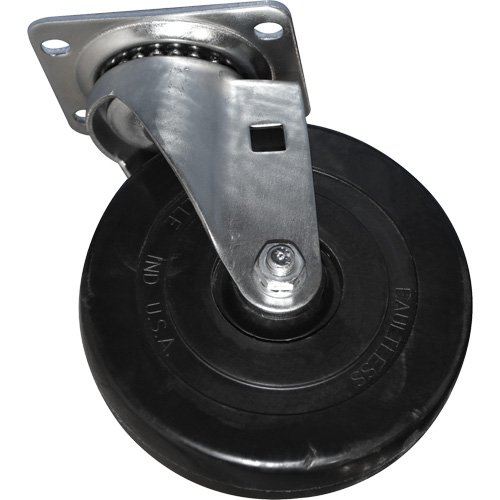 Box Truck Soft Swivel Caster Haskins Industrial Inc.