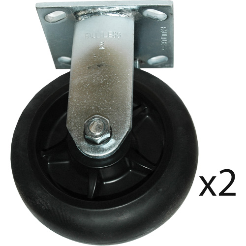 Platform Truck Rigid Casters Haskins Industrial Inc.