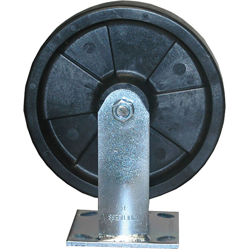 Roulette fixe pour chariot &agrave; plateforme Haskins Industrial Inc.