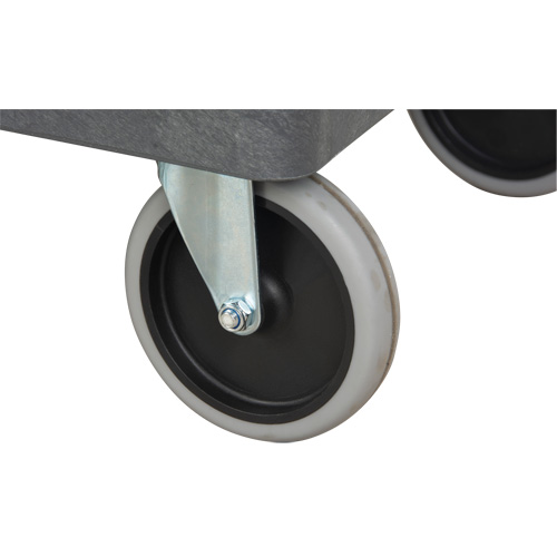 Chariot utilitaire pour l'entretien, 2 tiers, 16-1/2" x 32-1/2" x 34-1/2", Capacit&eacute; 550 lb Haskins Industrial Inc.