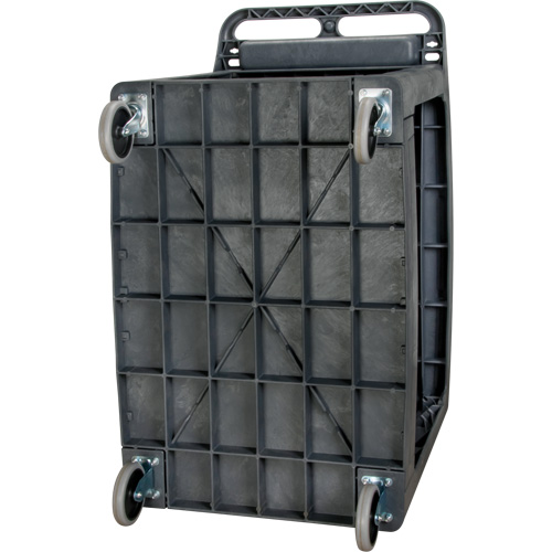 Flat-Shelf Utility Service Cart, 2 Tiers, 25-1/4" x 32-1/4" x 44", 550 lbs. Capacity Haskins Industrial Inc.